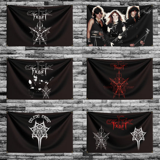 Celtic Frost Heavy Rock Band Flag – 3x5 Ft Polyester Digital Printed Banner for Bedroom, Wall Art & Outdoor Tapestry Decoration - Premium flag from Lizard Vigilante - Just $15.99! Shop now at Lizard Vigilante