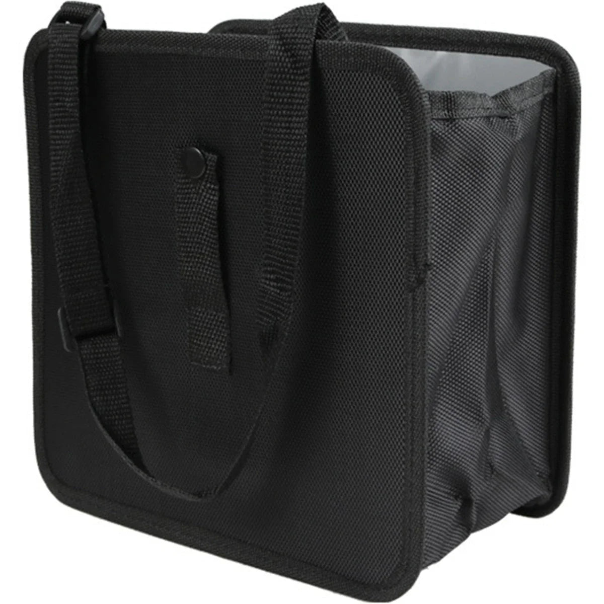 Large Capacity Car Trash Can with Adjustable Strap 6.5L Waterproof Foldable Car Trash Organizer Bin Hanging Portable Car Dustbin