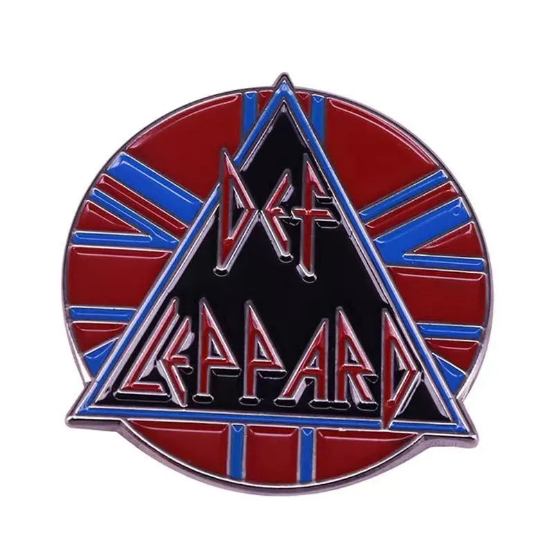 Punk Rock Band Brooches Heavy Metal Music Badges Men's Backpack Pins Denim Jackets Hat Pins Jewelry Accessories - Premium brooch from Lizard Vigilante - Just $9.99! Shop now at Lizard Vigilante