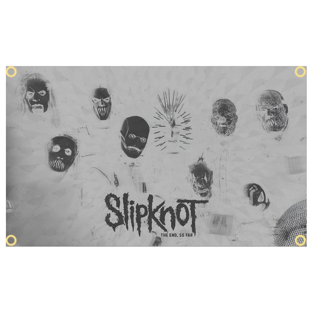 Slipknot Heavy Metal Band Flag – 3x5 Ft Polyester Tapestry for Indoor & Outdoor Decoration - Premium flag from Lizard Vigilante - Just $13.99! Shop now at Lizard Vigilante