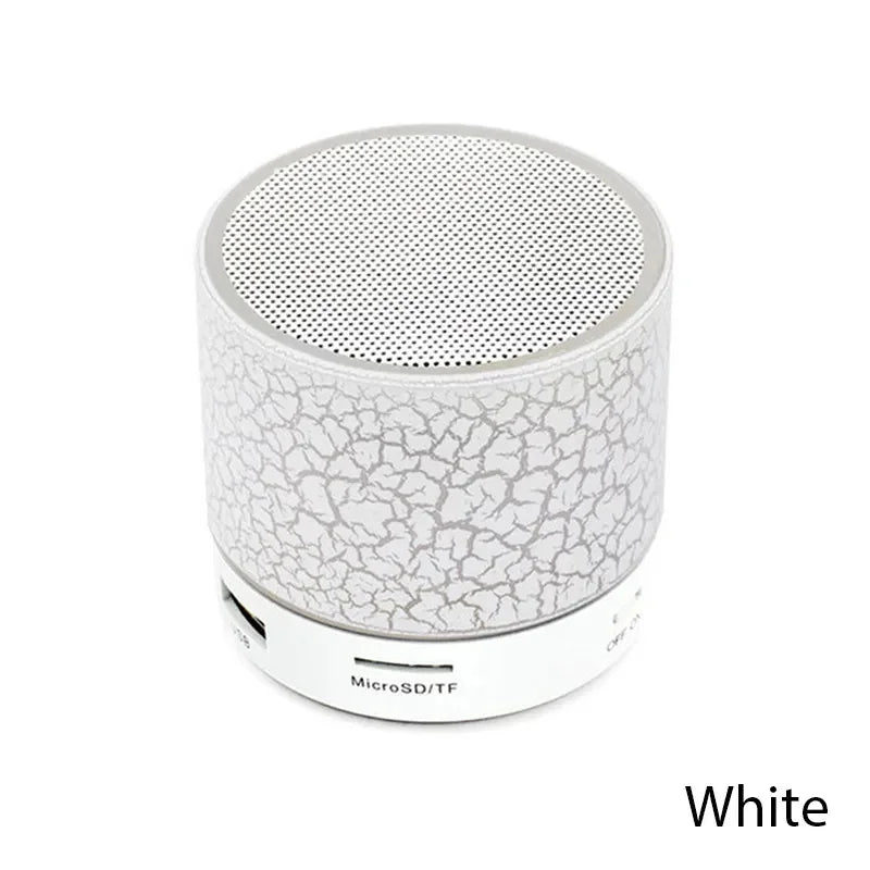 Bluetooth Mini Speaker Wireless Speaker Colorful LED TF Card USB Subwoofer Portable MP3 Music Sound Column For PC Phone