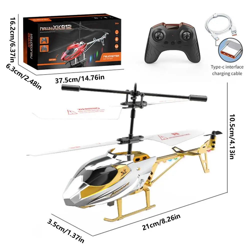 Kids Remote Helicopter With Stable Flight & Easy Control Remote Control Aircraft Flying Kids Toys for Boys Gifts - Premium  from Lizard Vigilante - Just $19.99! Shop now at Lizard Vigilante