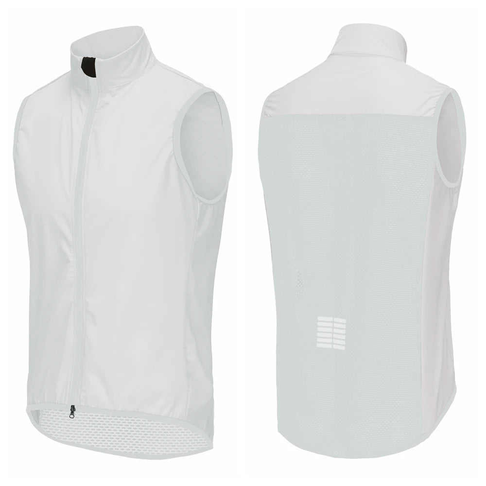 Rsantce Men Jerseys Windproof Waterproof Lightweight Cycling Sleeveless Jacket Mtb Bike Uniform Bicycle Jersey Clothing Vest - Premium  from Lizard Vigilante - Just $23.99! Shop now at Lizard Vigilante