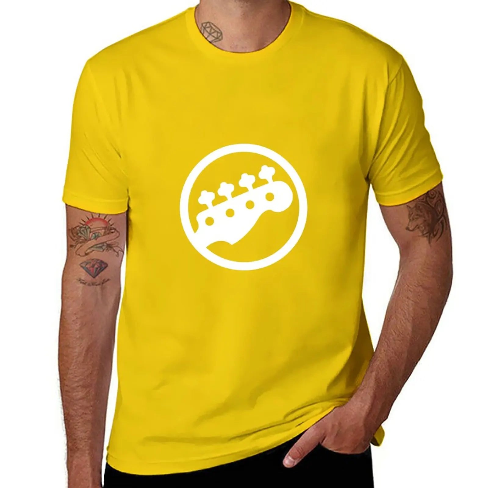 Bass Guitar T-Shirt Bassist Clothing Summer Tops animal print shirt for boys funny t shirts for men - Premium tshirt from Lizard Vigilante - Just $21.99! Shop now at Lizard Vigilante