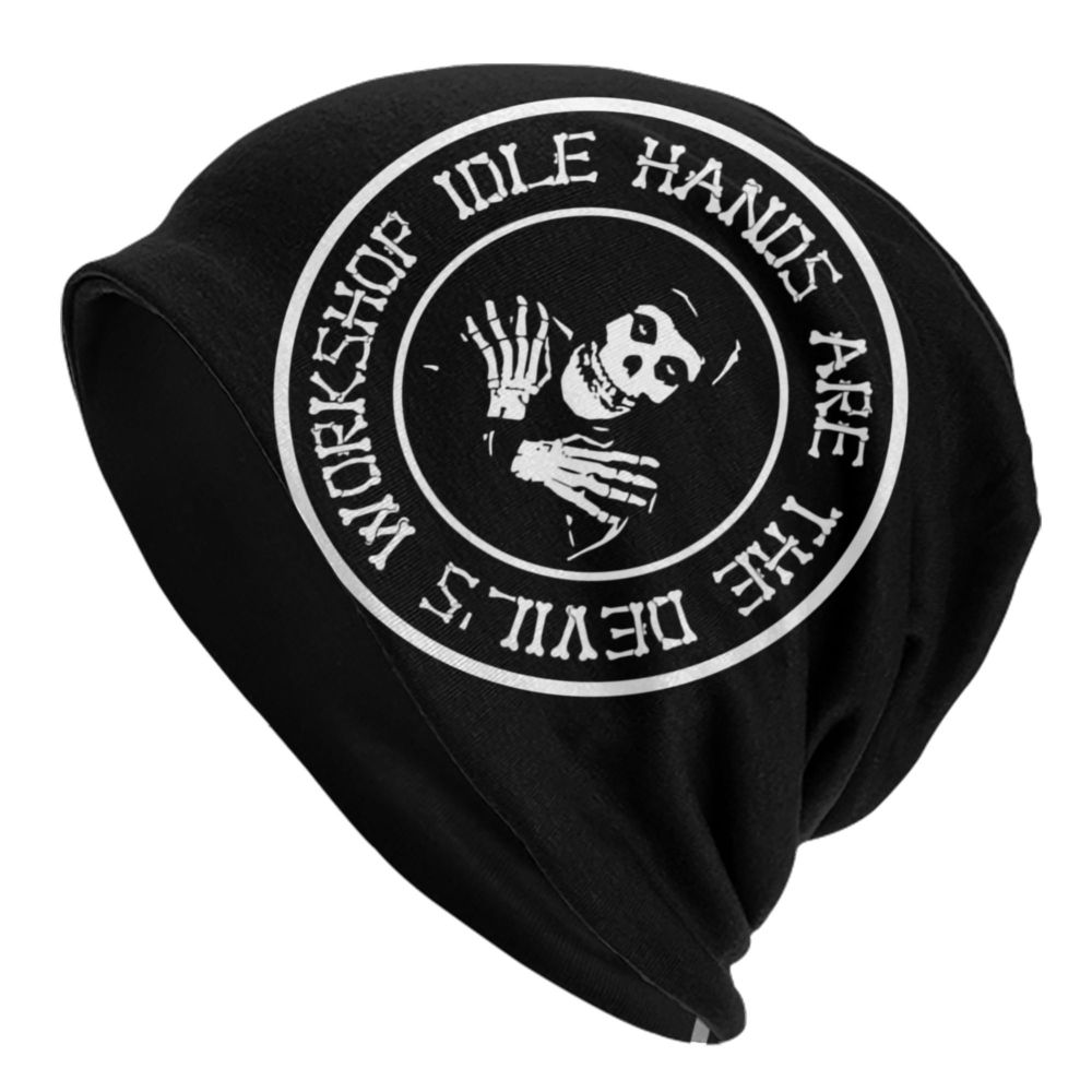 Misfits Horror Punk Rock Knit Beanie – Unisex Winter Skull Cap for Men & Women - Premium beanie from dsers - Just $19.99! Shop now at Lizard Vigilante