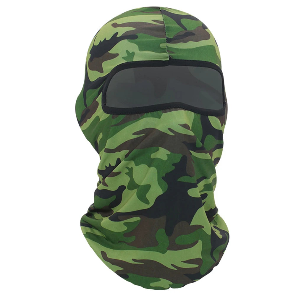 Outdoor Balaclava Face Mask Hood UV Protection Motorcycle Cycling Hunting Neck Gaiter