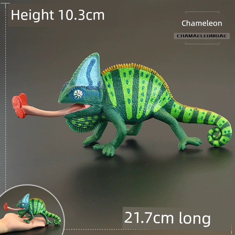 Chameleon Figure: A Realistic and Educational Toy - Premium toy from Lizard Vigilante - Just $10.88! Shop now at Lizard Vigilante