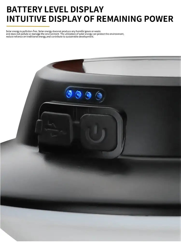 Solar High Power LED Camping Light 3 Modes Rechargeable Portable Lanterns Outdoor Emergency BBQ Waterproof Tent Lighting Lamp