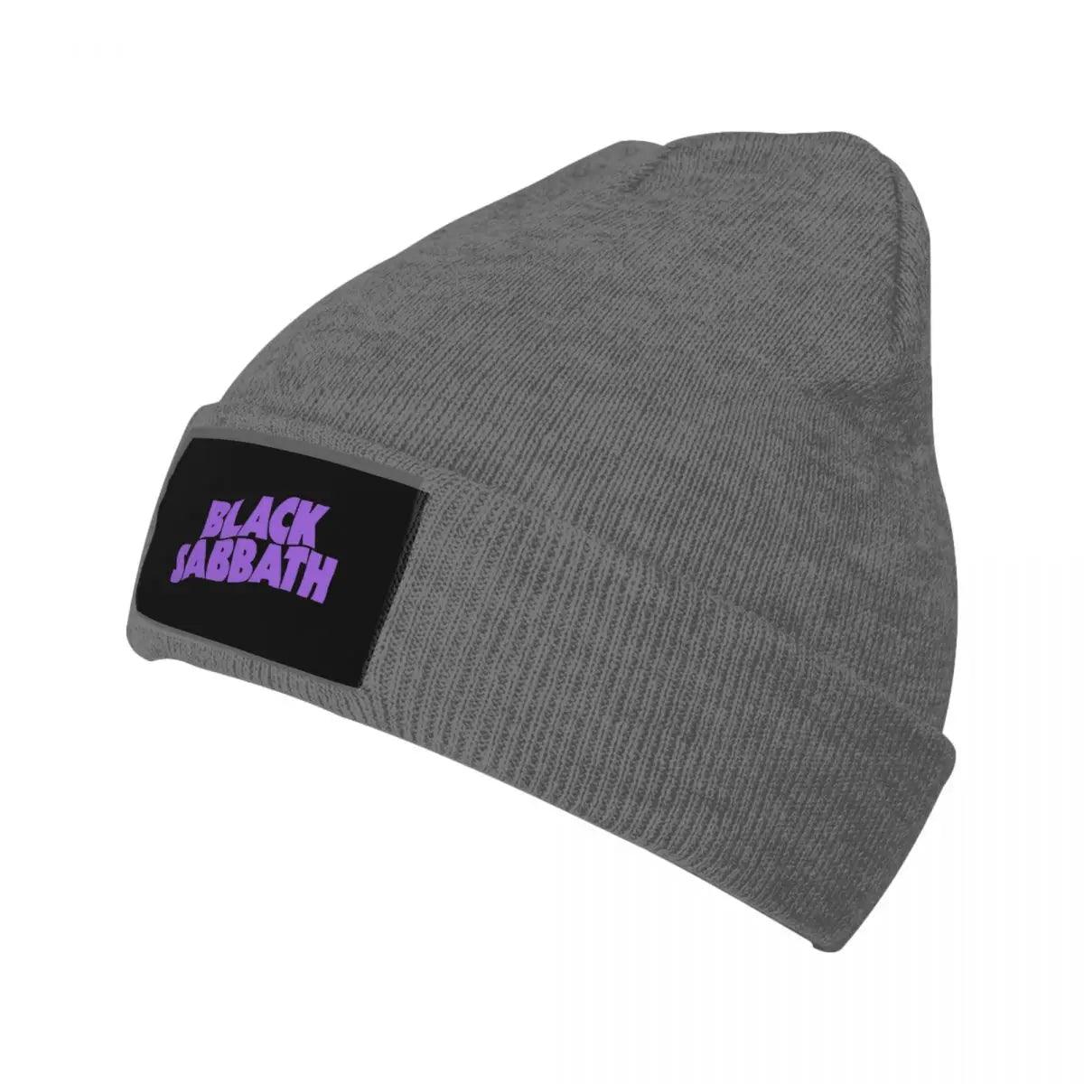 Black Sabbat Knitted Hat Beanie Autumn Winter Hats Warm Fashion Rock Cap Men Women - Premium beanie from Lizard Vigilante - Just $17.99! Shop now at Lizard Vigilante