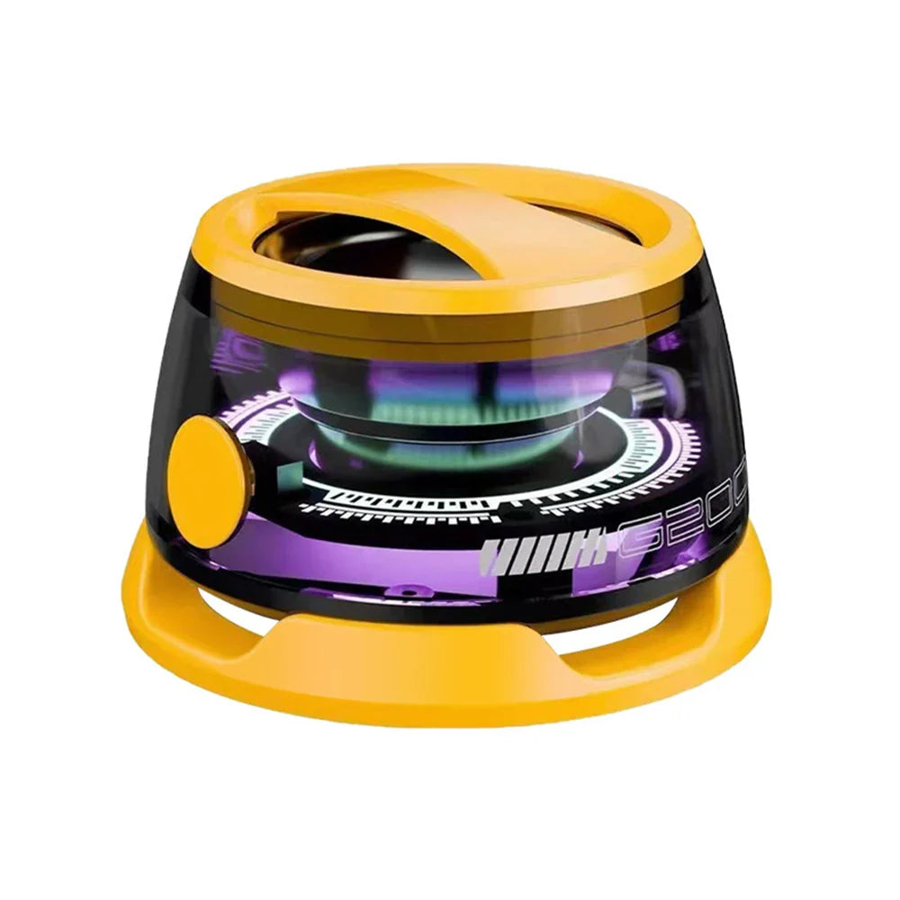 Portable Bluetooth Speaker G200 RGB Lighting Magnetic Speaker BT5.3 Mini Sound Box 7 Hours Playback Phone Holder Phone Holder