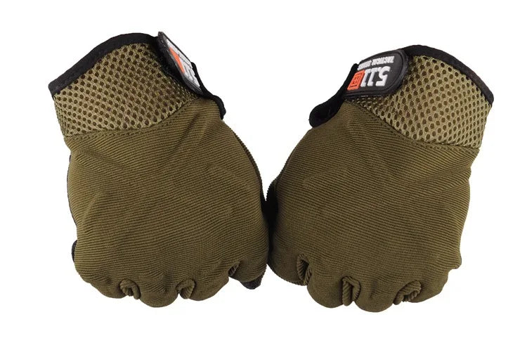 LUXXETON Tactical Gloves - Unisex Anti-Skid Combat Fighting Outdoor Sports Finger Mittens - Premium gloves from Lizard Vigilante - Just $17.88! Shop now at Lizard Vigilante