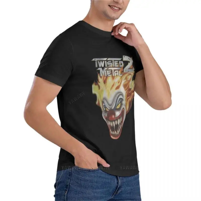 Twisted Metal 2 (1996) Classic Men's T-Shirt Oversized Tee Shirt Men Tshirts - Premium T-shirt from Lizard Vigilante - Just $23.88! Shop now at Lizard Vigilante