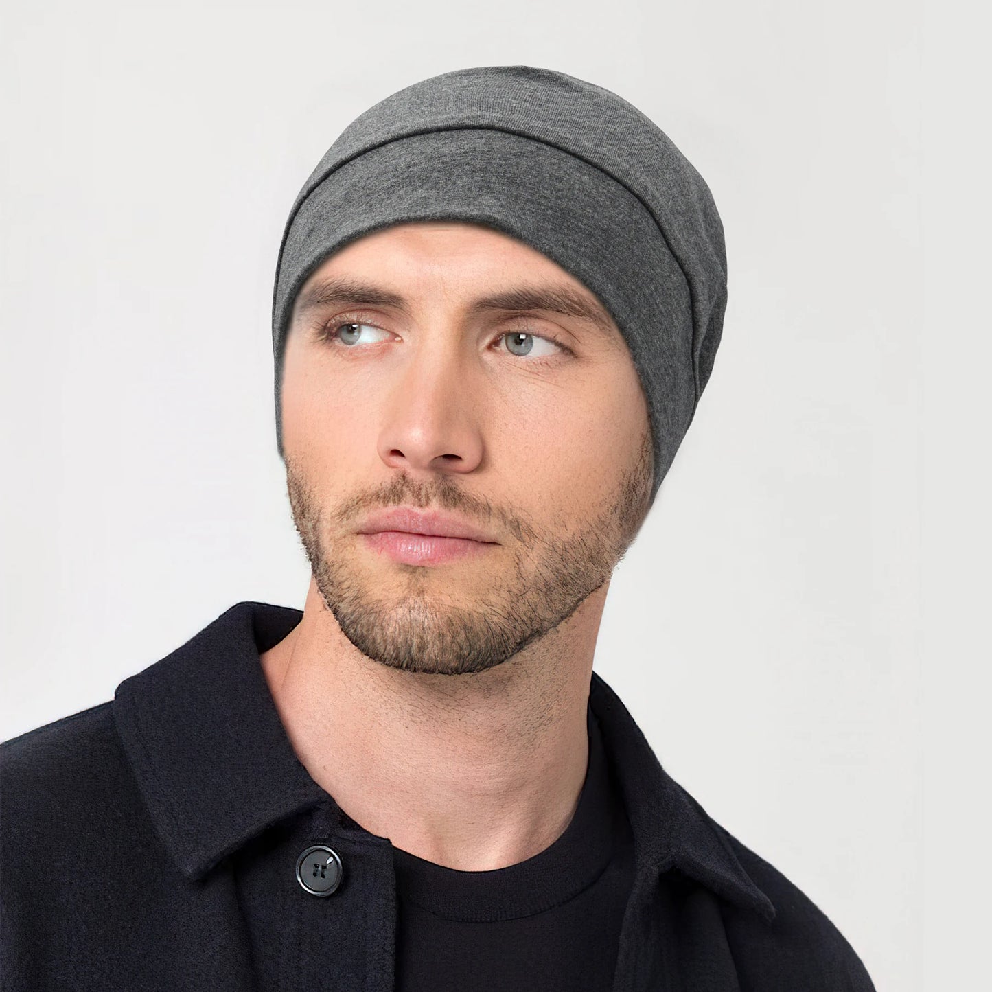 Unisex Cotton Skull Caps Lightweight Beanie Sleep Hats Sweat Wicking Cycling Running Hat Helmet Liner - Premium  from Lizard Vigilante - Just $18.99! Shop now at Lizard Vigilante