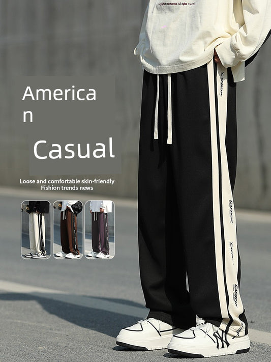 Trendy Wide Leg Loose Casual Pants for Spring and Summer – VUUG Fashion - Premium pants from Lizard Vigilante - Just $14.99! Shop now at Lizard Vigilante