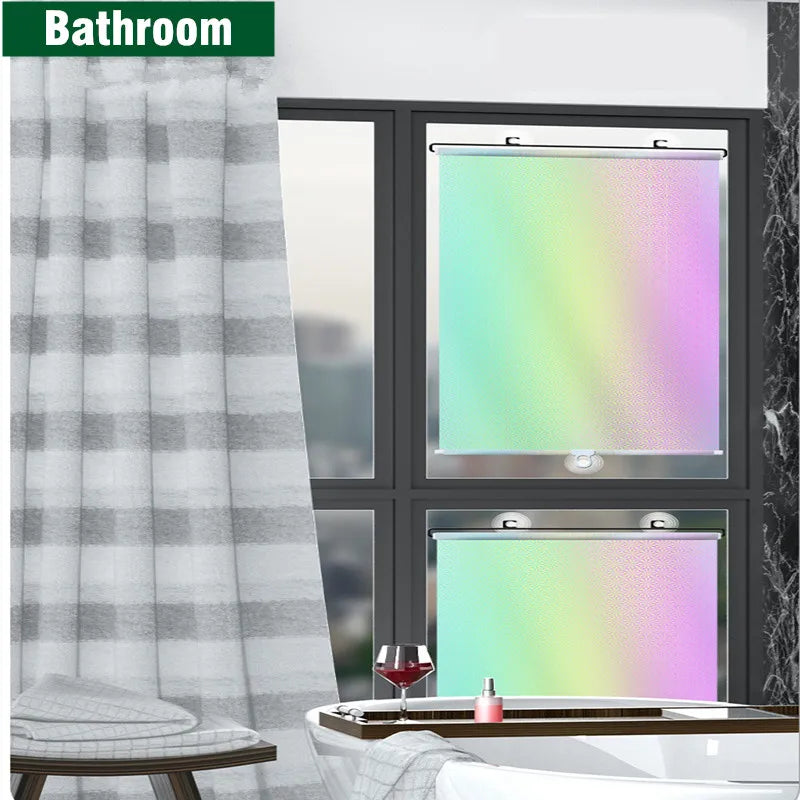 Universal Roller Blinds Suction Cup Sunshade Nail-free Blackout Curtain Car Bedroom Kitchen Office Window Sun-shading Curtains - Premium  from Lizard Vigilante - Just $5.99! Shop now at Lizard Vigilante