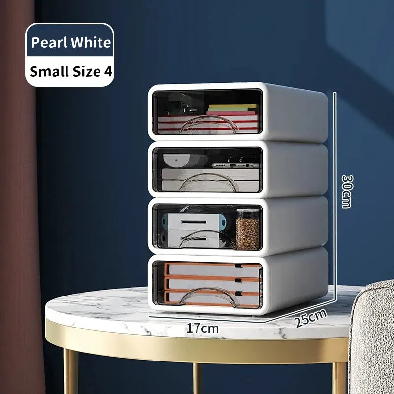Storage Drawers Desk Organizer Box Desk Stationery Drawer Storage Toiletries Organizer Box Clutter Desk Shelving Home Storage