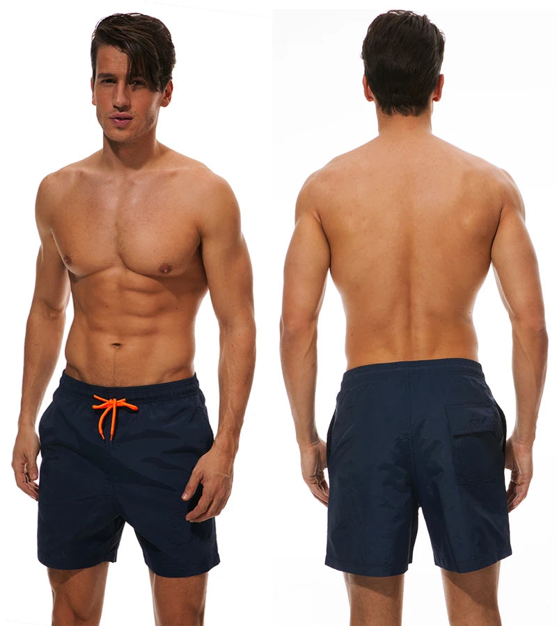 ESCATCH  Hot Sale Swimming Shorts Men Surf Board Summer Sport Beach Shorts De Bain Homme Swimwear Pants Quick Dry Solid Swimsuit - Premium  from Lizard Vigilante - Just $60.99! Shop now at Lizard Vigilante