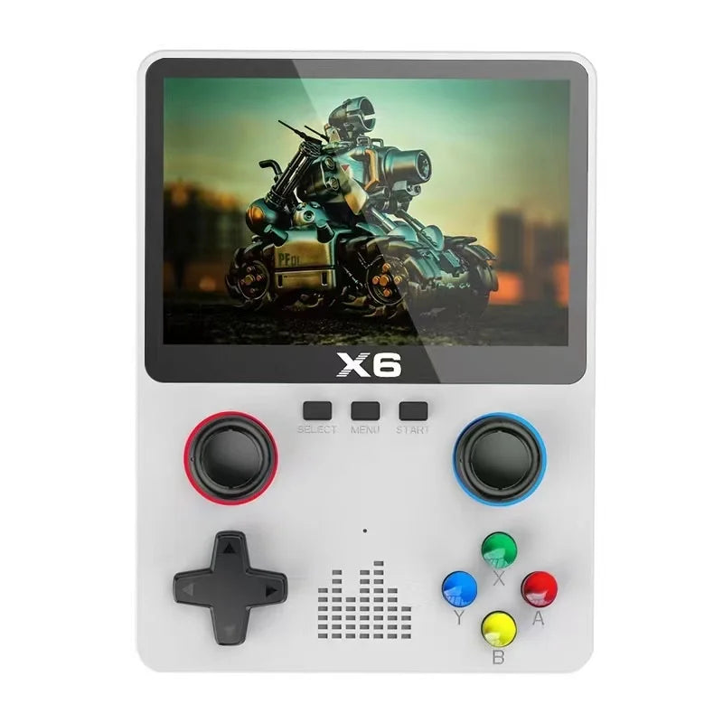 X6 Handheld Video Game Console - 3.5-inch IPS Screen, Dual Joystick, 11 Simulators, 2000mAh Battery, Retro Gaming Console for Kids - Gift Ready - Premium handheld game from Lizard Vigilante - Just $39.99! Shop now at Lizard Vigilante