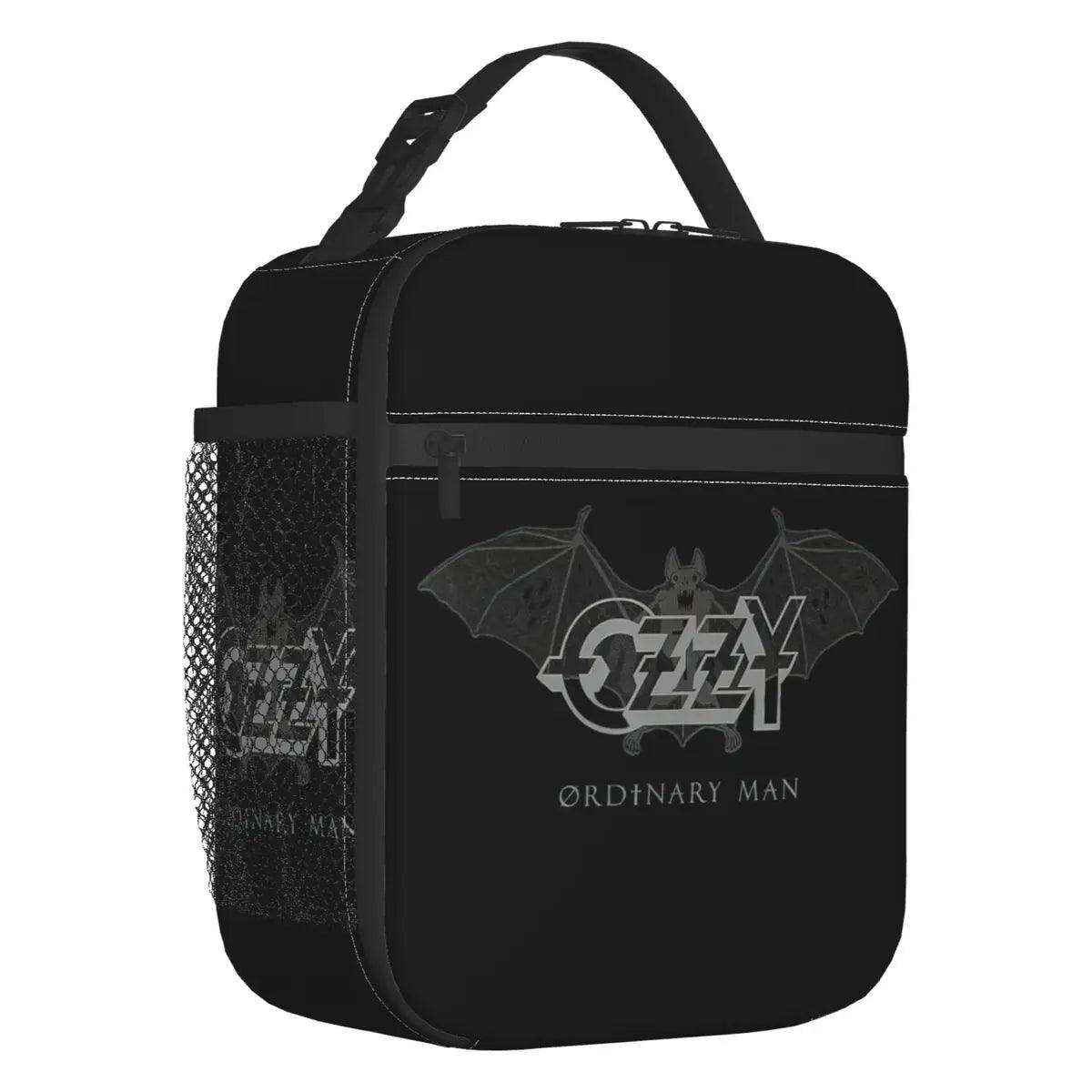 Ozzy Osbourne Heavy Metal Band Rock Lunch Bag Women Thermal Cooler Prince Of Darkness Insulated Lunch Boxes for  School - Premium cooler bag from Lizard Vigilante - Just $21.99! Shop now at Lizard Vigilante