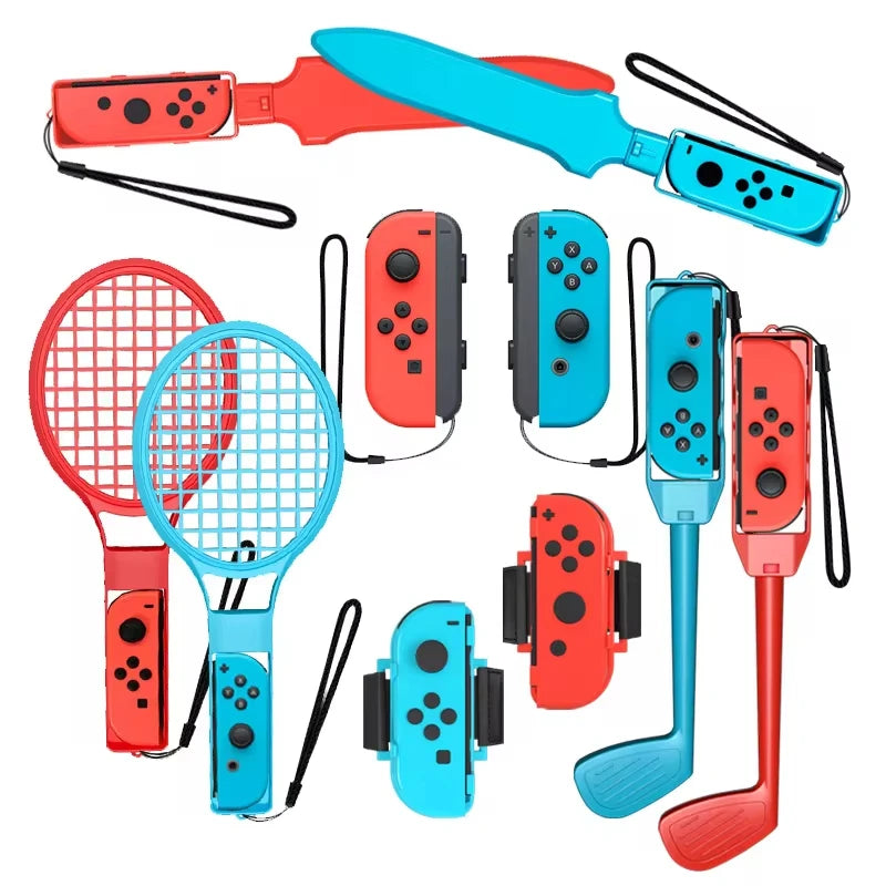 10-in-1 Nintendo Switch Sports Mania Pack – Swing, Smash & Score in Style with Joy-Con Chaos Gear - Premium game from Lizard Vigilante - Just $55.99! Shop now at Lizard Vigilante