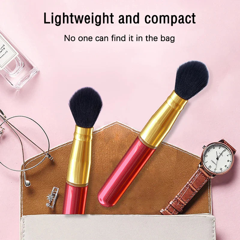 Electric Cosmetic Brush Foundation Blush Loose Powder Washable Tool Battery Type Makeup Brush Vibration Gears Beauty Brush