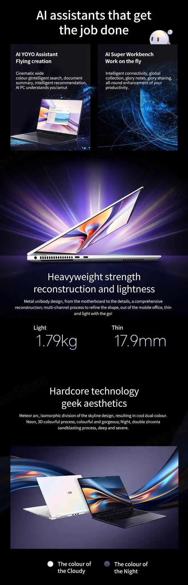 Honor MagicBook Pro 16 2024 ,16 ",Intel® Core™Ultra 5 125H 24GB 1TB RTX4060,IPS ,3072*1920