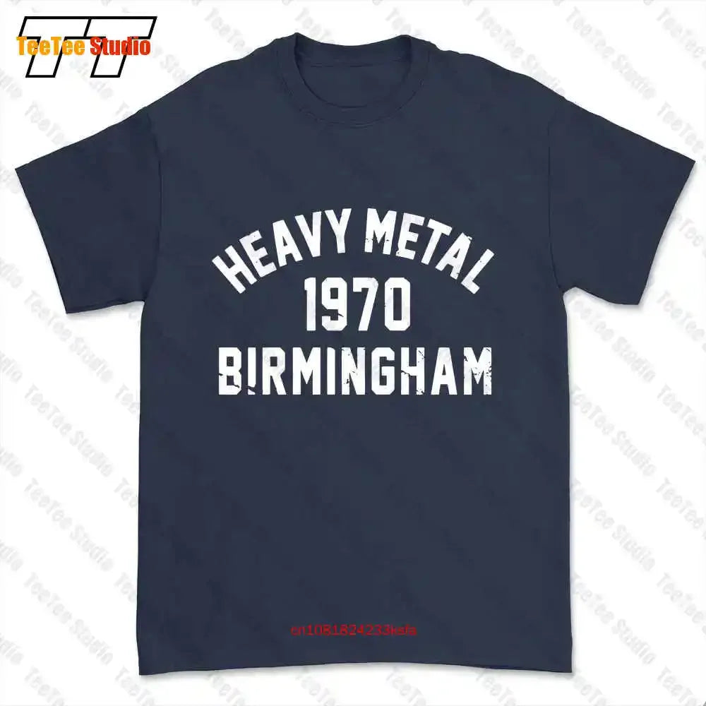 Vintage Birmingham Heavy Metal Rock T-Shirt – 1970 Metalhead Edition - Premium T-shirt from Lizard Vigilante - Just $23.88! Shop now at Lizard Vigilante