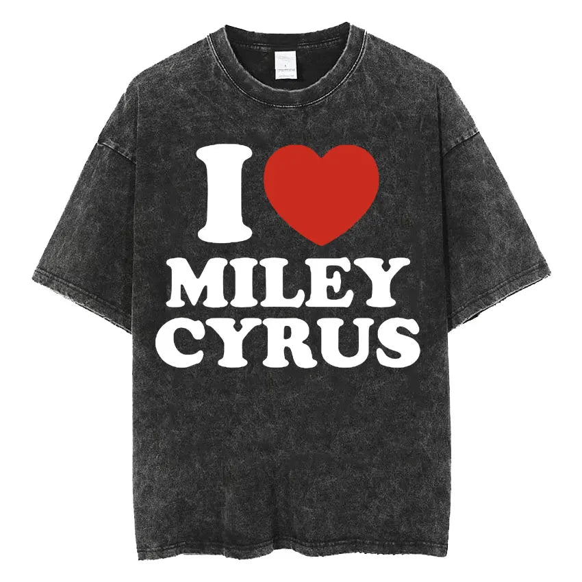 Miley & Montana Mashup: Vintage Washed Aesthetic Hip Hop T-Shirt for Men, Women & Couples – The Ultimate 4-Season Style Revolution - Premium tee from Lizard Vigilante - Just $26.66! Shop now at Lizard Vigilante