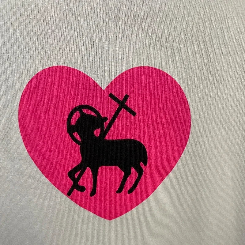 Men Women High Street Vintage Washed Black T-Shirt Top Quality Cototn TEE 3D Cracked Letters Logo Print Saint T Shirt With Tags - Premium  from Lizard Vigilante - Just $64.99! Shop now at Lizard Vigilante