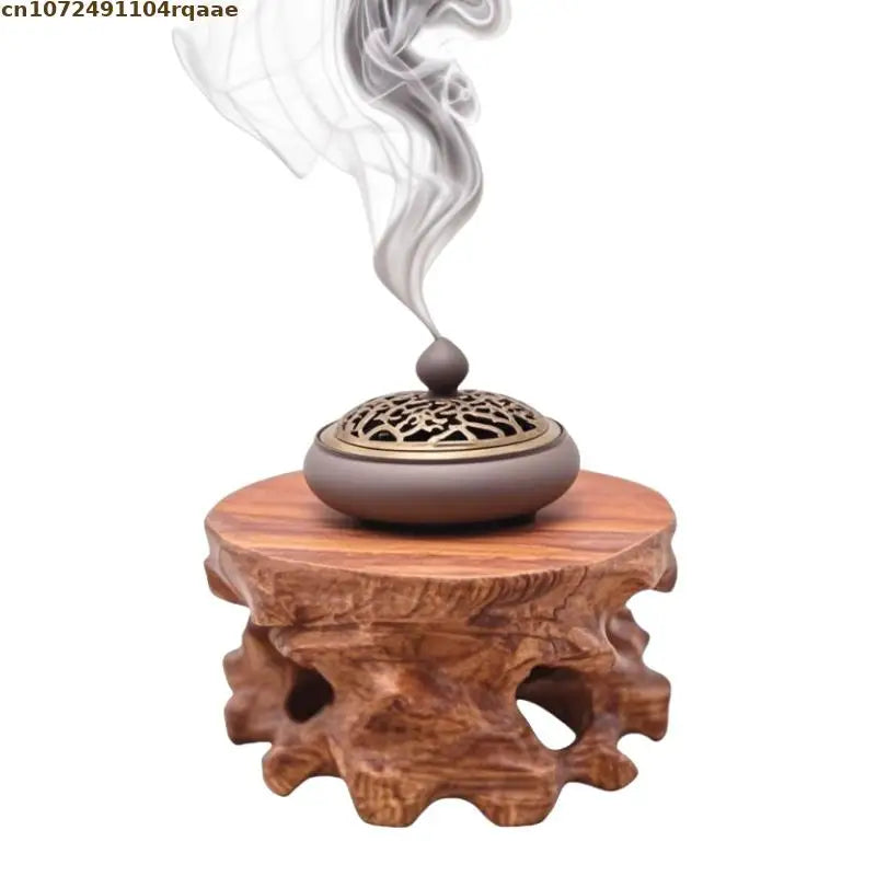 Simple Figurine Statue Display Stand Miniature Solid Wood Bases Coffee Tea Sets Pedestal Vase Flower Pot Bonsai Sorting Table