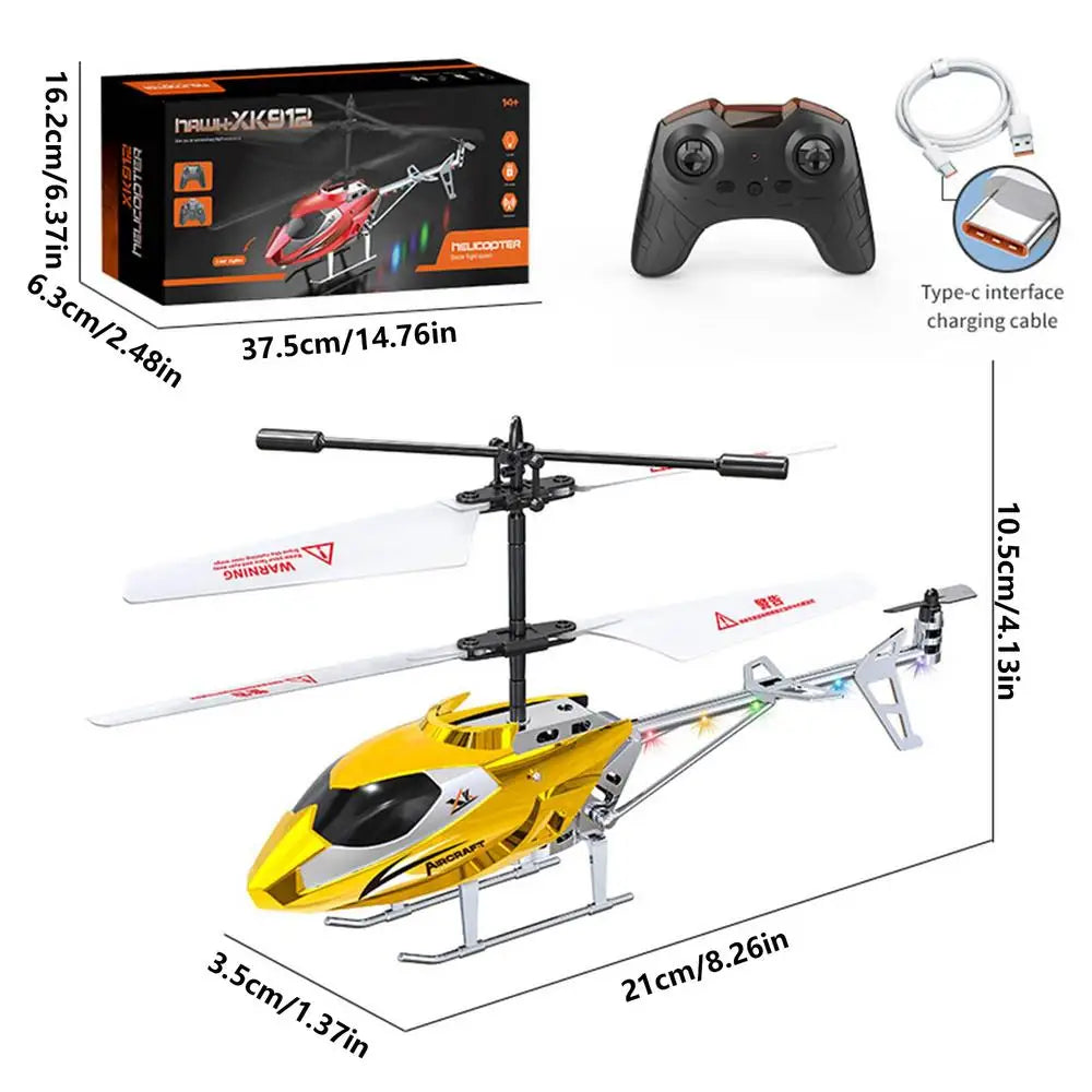 Kids Remote Helicopter With Stable Flight & Easy Control Remote Control Aircraft Flying Kids Toys for Boys Gifts - Premium  from Lizard Vigilante - Just $19.99! Shop now at Lizard Vigilante