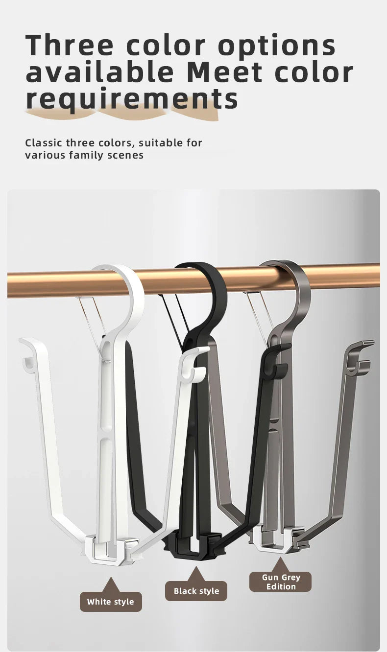 Household Shoes Drying Rack Balcony Foldable Shoe Hanger Clothing Hook Sneaker Rack Home Storage Lundary Tools