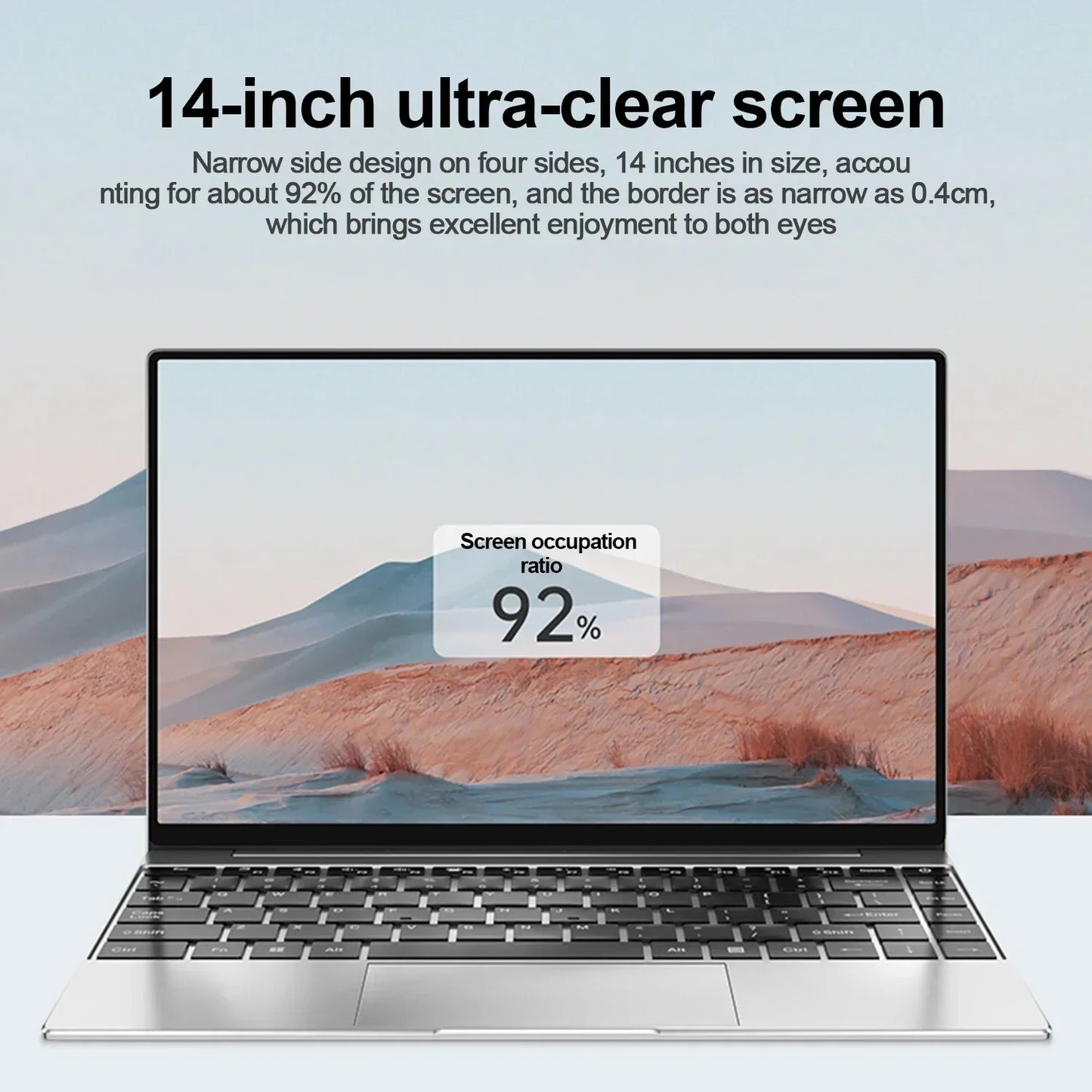 Ultra Slim 14.1" Laptop with 16GB RAM, 2TB SSD, Intel N3700 - Perfect for Gaming, Office, and Learning! - Premium laptop from Lizard Vigilante - Just $374.99! Shop now at Lizard Vigilante