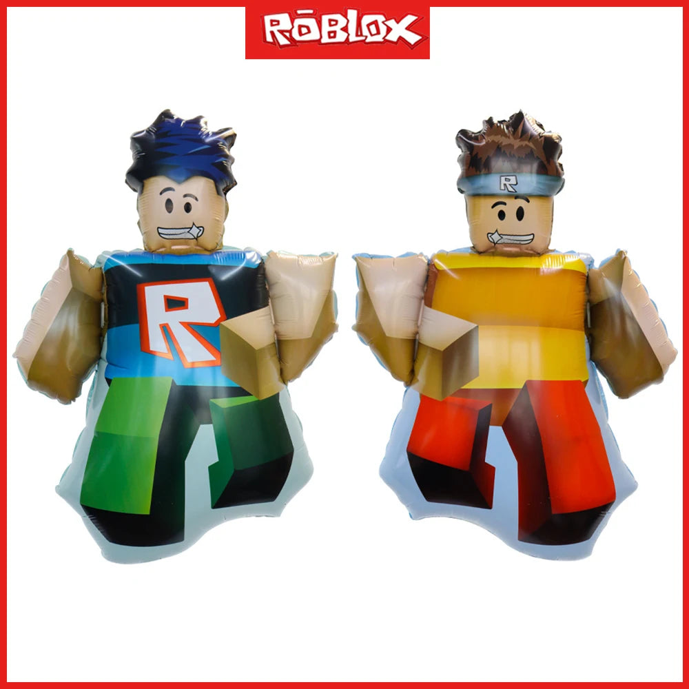 New Roblox Cartoon Modeling Game Aluminum Film Balloon – Birthday Party Supplies & Decorations for Children - Premium balloon from Lizard Vigilante - Just $15.99! Shop now at Lizard Vigilante