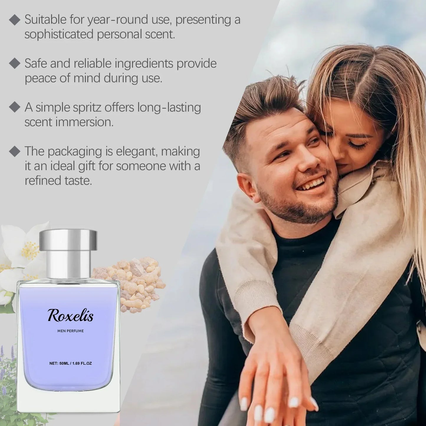 50ML Pheromone Perfume for Man To Attract Women Perfume Body Essential Sexually Stimulating Sexy Long Lasting Flirtation