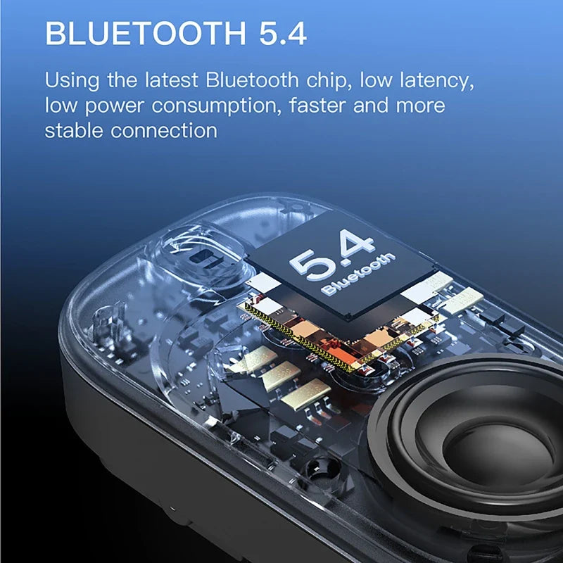 Wearable Bluetooth Speaker Outdoor Speaker Portable Bluetooth Call Speaker with Magnetic Bracket  for Biking, Hiking, Running