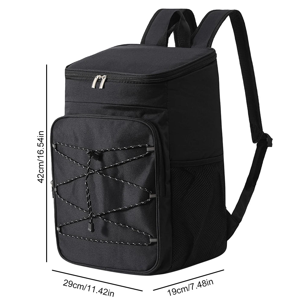 Ultimate 23L Insulated Cooler Backpack – Leak-Proof Thermal Party Bag for Camping, Picnics, and Outdoor Adventures - Premium cooler from DS - Just $38.88! Shop now at Lizard Vigilante