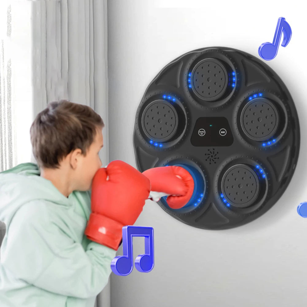 Smart Music Boxing Machine Smart Boxing Game with Lights Boxing Target Workout Machine for Kids Adults Home Exercise - Premium boxing machine from Lizard Vigilante - Just $15.99! Shop now at Lizard Vigilante