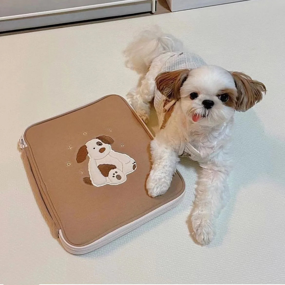 Cute Teddy Bear Laptop Sleeve 11 12 13.6 14 Inch Cover for 2022 Macbook Air 13 Ipad Pro 10.5 11 12.9 Air 1 2 3 4 Asus Tablet Inner Case Bag - Premium computer bag from Lizard Vigilante - Just $25.99! Shop now at Lizard Vigilante