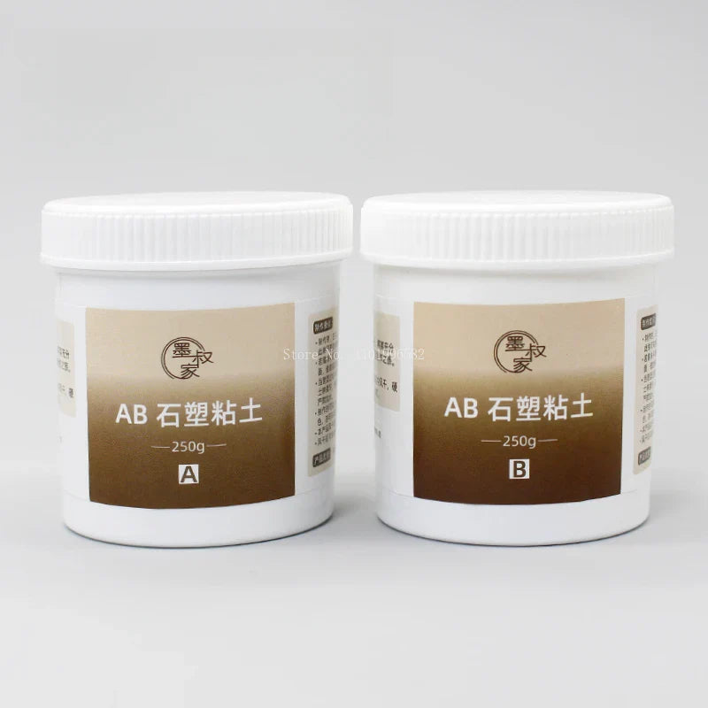 100g/200g/500g/ Set AB Stone Sculpture Clay Strong Waterproof Can Be Polished Ultra-low Expansion Without Volume Edge Color Clay