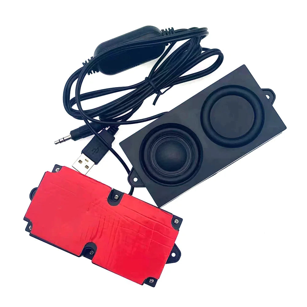 Portable Bluetooth Speaker Multimedia USB Stereo Loudspeaker Mini Music Player Surround Bass Box for pc Laptops Notebook Mobile