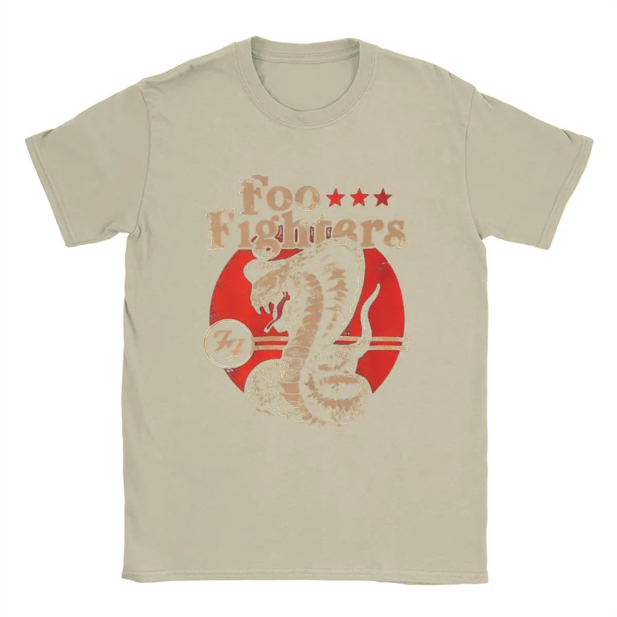 Foo Fighters Rock Revolution T-Shirt for Men – 100% Cotton Concert Tee with Digital Print, Short Sleeve Gift Merchandise - Premium T-shirt from Lizard Vigilante - Just $23.88! Shop now at Lizard Vigilante