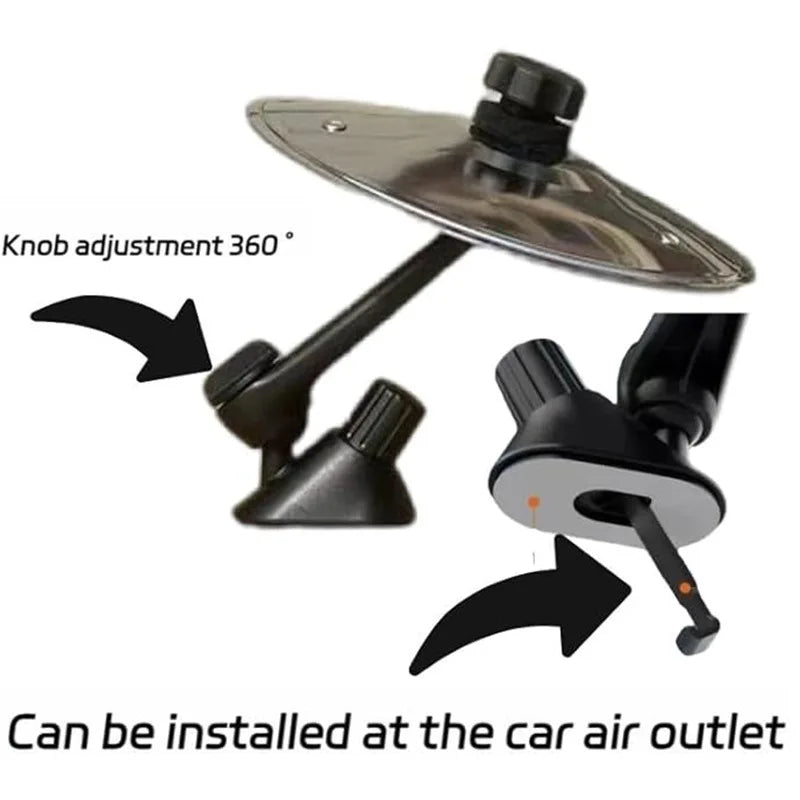 Portable Car Cymbal Air Vent Accessory for Drummers