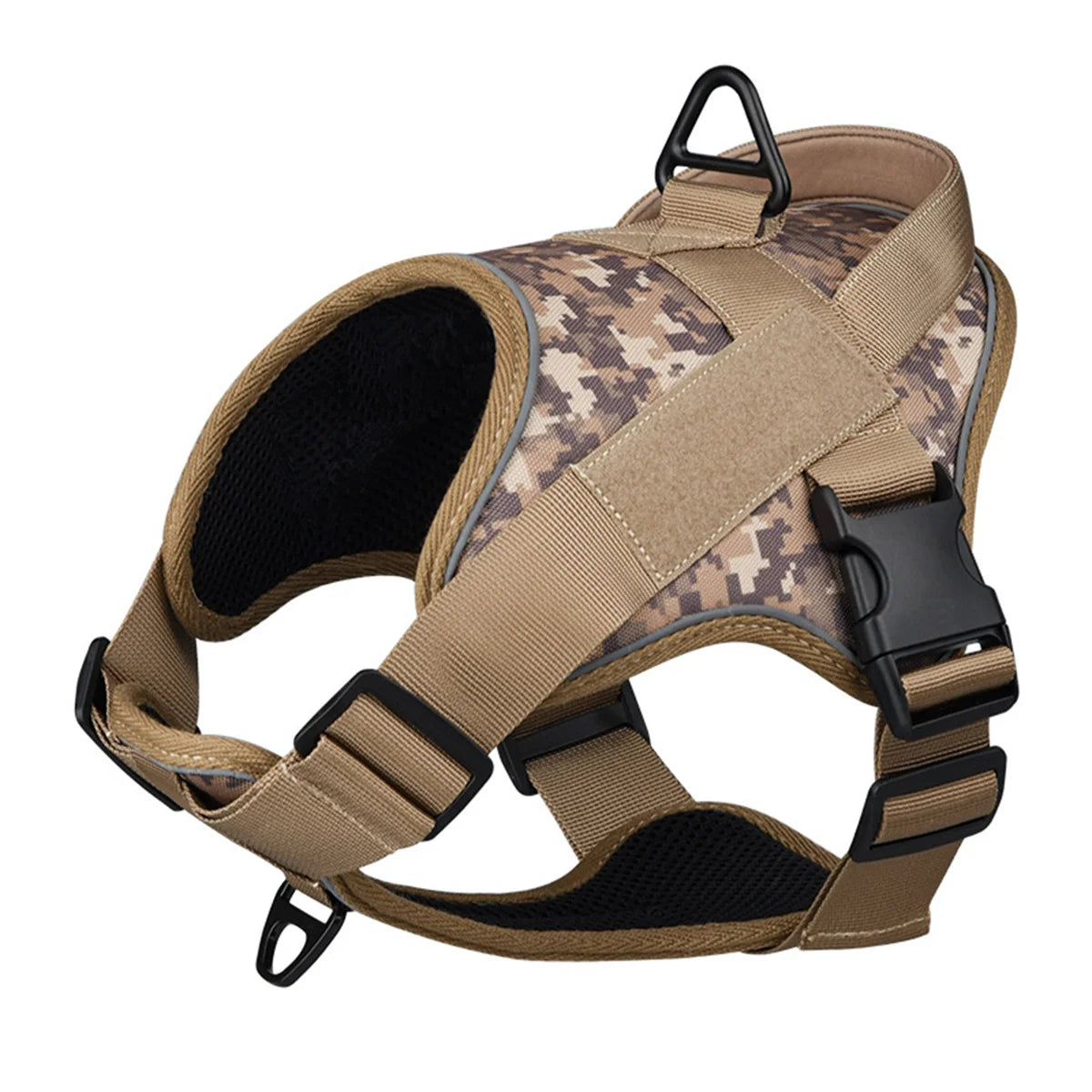 Reflective Chest Dog Harness for Dogs No Pull Dog Breathable Vest Adjustable Puppy Harness Pet Supplies - Premium dog harness from Lizard Vigilante - Just $22.99! Shop now at Lizard Vigilante