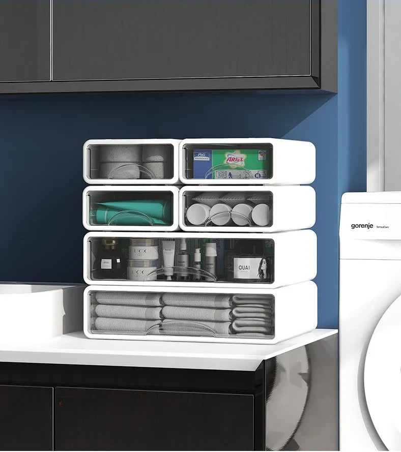 Storage Drawers Desk Organizer Box Desk Stationery Drawer Storage Toiletries Organizer Box Clutter Desk Shelving Home Storage