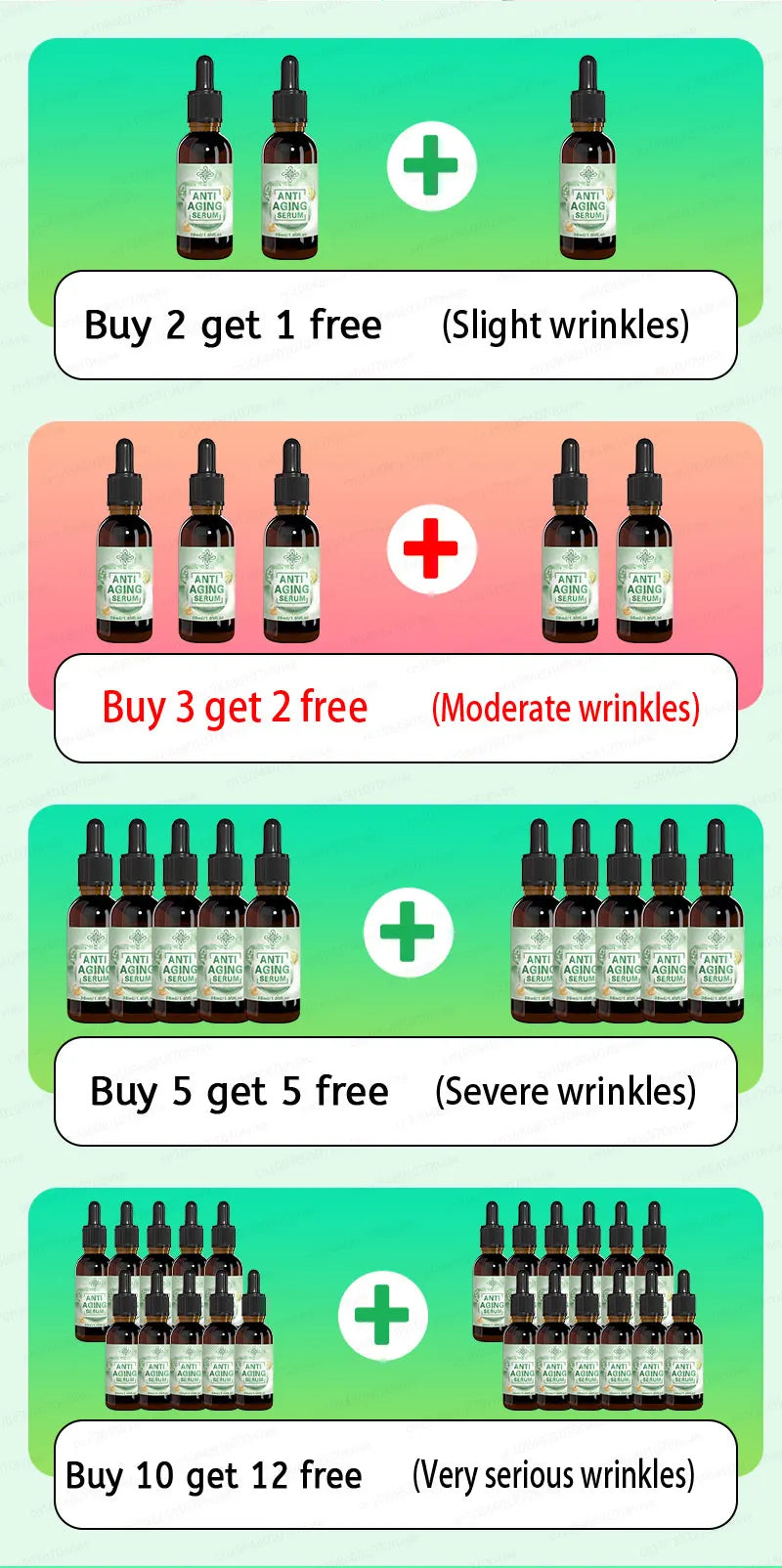 Wrinkle Wipeout – Anti-Age Serum So Fierce It Scares Time - Premium anti aging serum from dsers - Just $44.99! Shop now at Lizard Vigilante