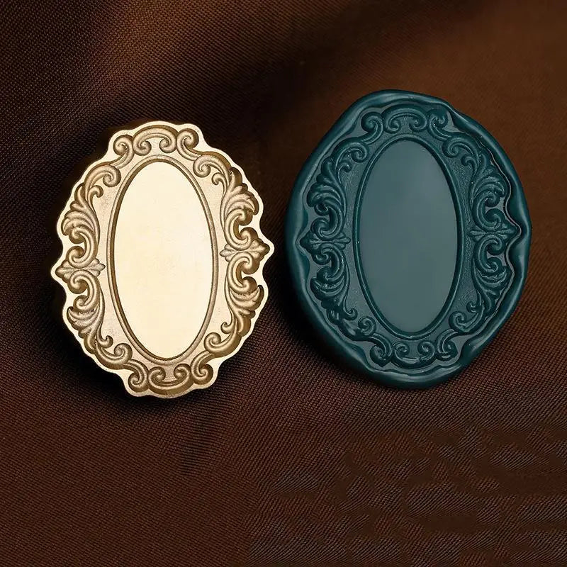 Photo Frame Series Sealing Wax Stamp Head Fire Paint Seal Wax Stamp Heads For DIY Scrapbooking Envelope Wedding Party Invitation