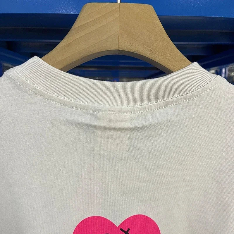 Men Women High Street Vintage Washed Black T-Shirt Top Quality Cototn TEE 3D Cracked Letters Logo Print Saint T Shirt With Tags - Premium  from Lizard Vigilante - Just $64.99! Shop now at Lizard Vigilante