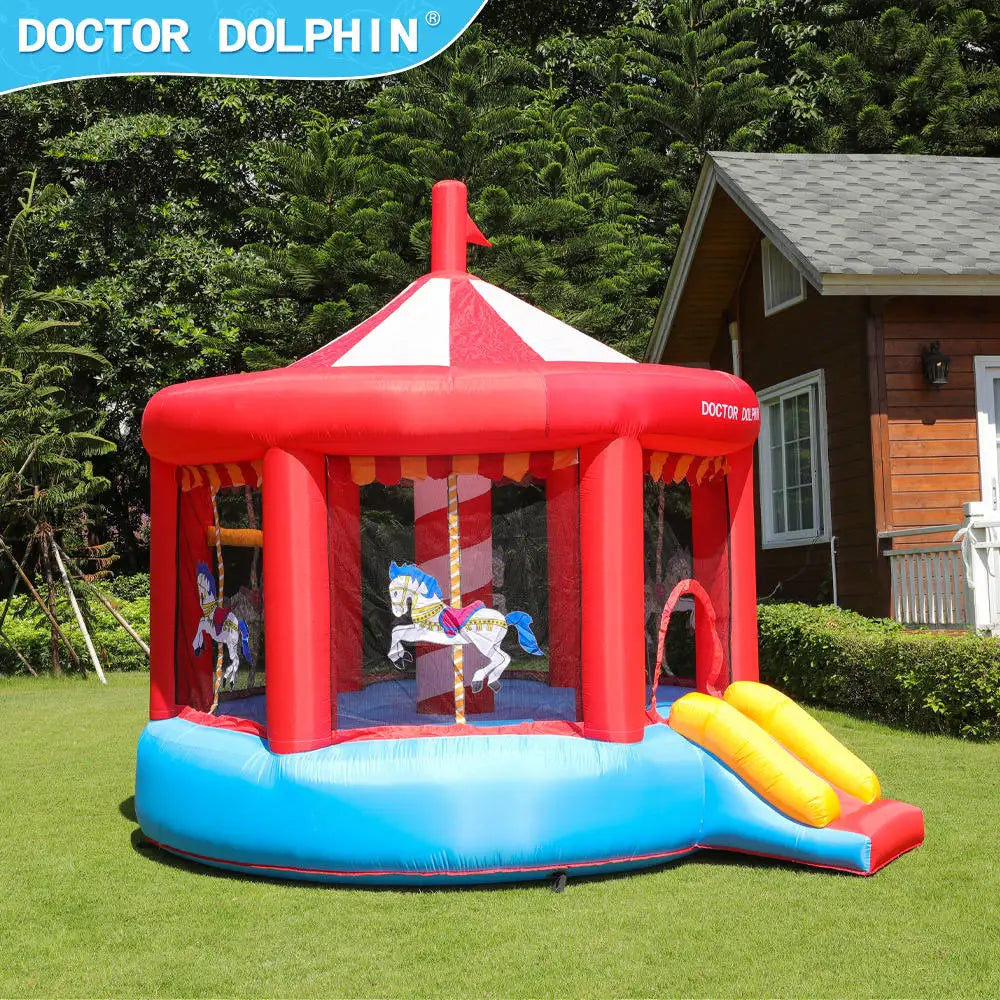 Ultimate Inflatable Bouncy Castle Adventure for Kids | XXL Jumping Playhouse with Slide & Blower | 420D+840D Oxford Fabric | Epic Backyard Fun for 3-12 Year Olds - Premium bounce houce from Lizard Vigilante - Just $666.77! Shop now at Lizard Vigilante