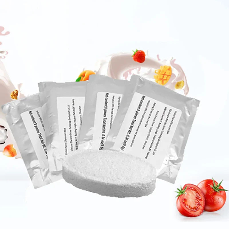 8/16/32pcs/set Facial Mask Maker Accessory Skin Collagen Face Mask Capsules Effervescent Tablets For DIY Natural Fruit Vegetable